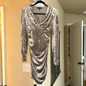 Elegant silver/gray dress